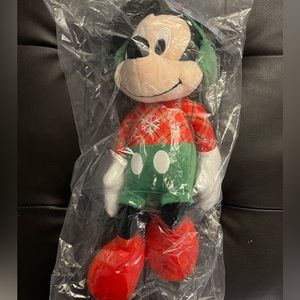 Disney 2022 Holiday Mickey Mouse Plush